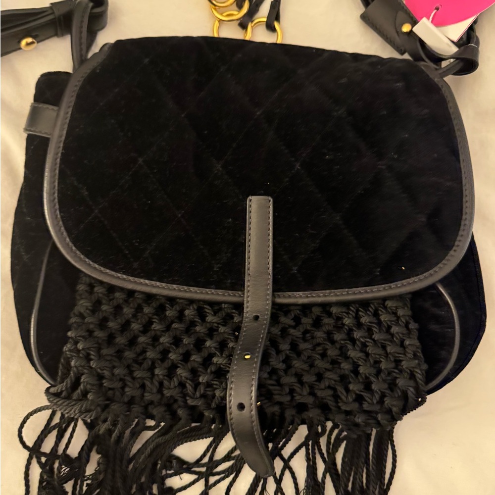 Prada Black Quilted Crossbody Bag